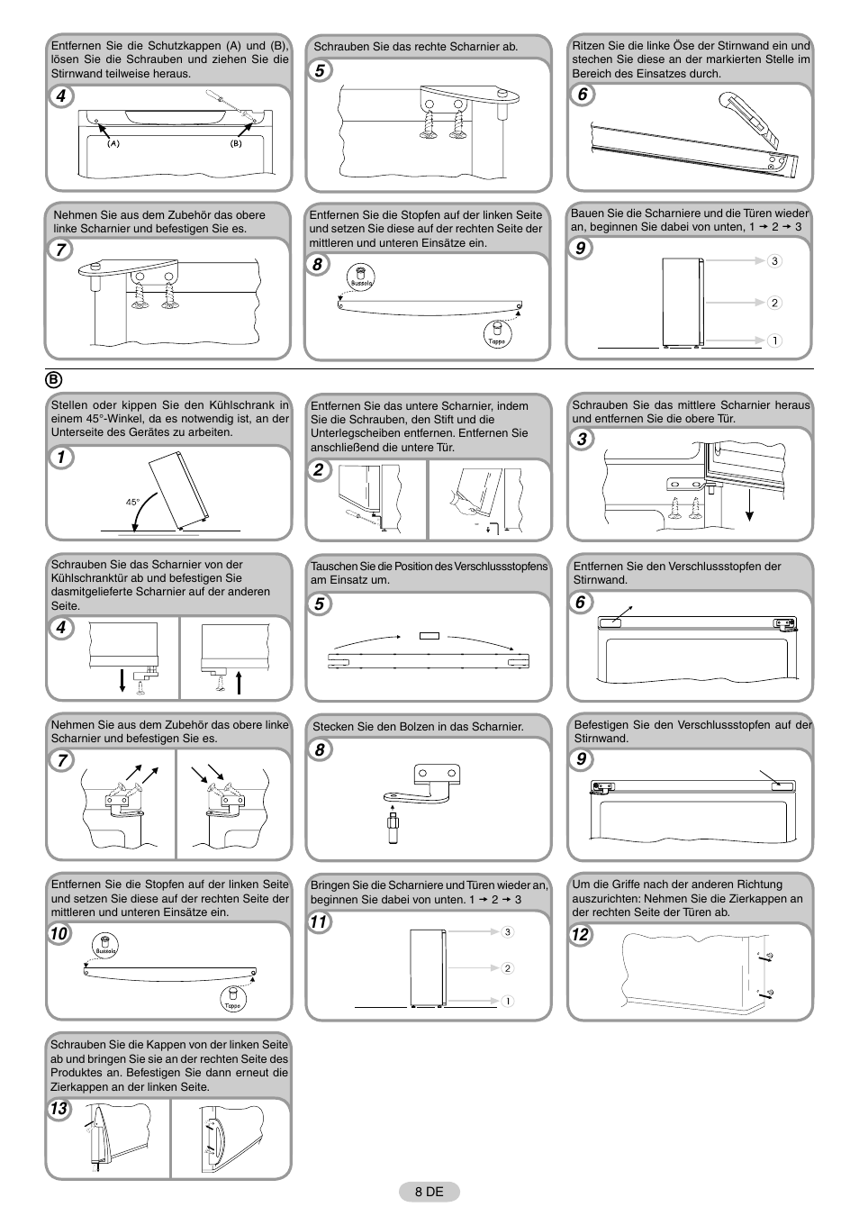 Candy FRCPDA241GB User Manual | Page 9 / 32