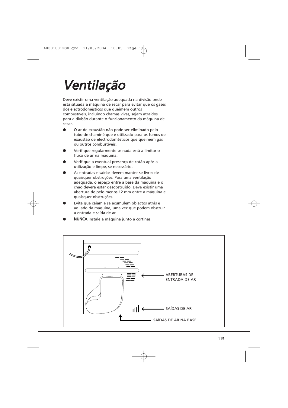 Vve en nttiilla aççã ão o | Candy AB CDC 679 X SY User Manual | Page 115 / 128