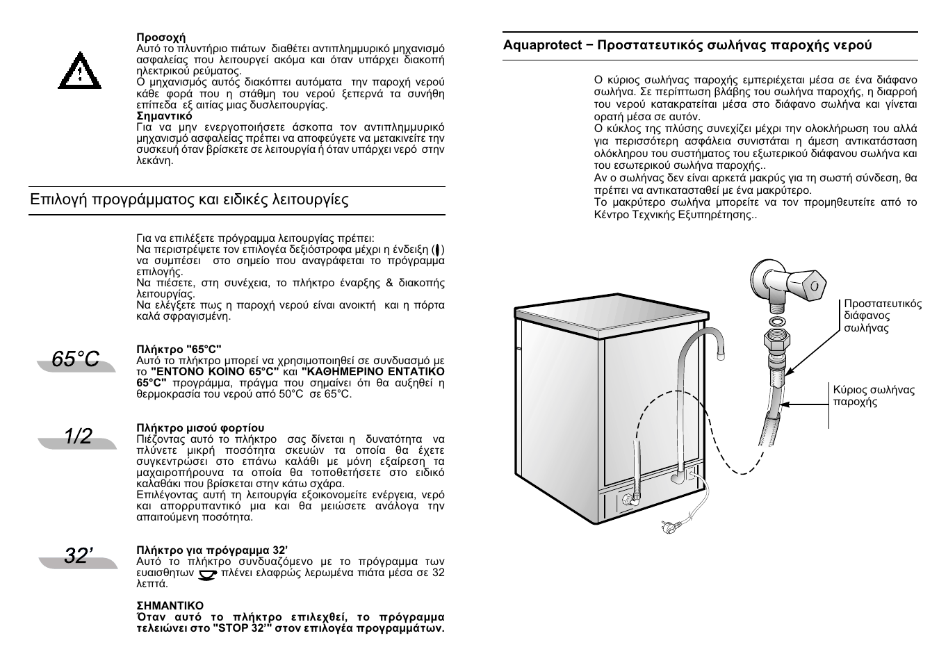 Candy CD 675 SX User Manual | Page 18 / 21