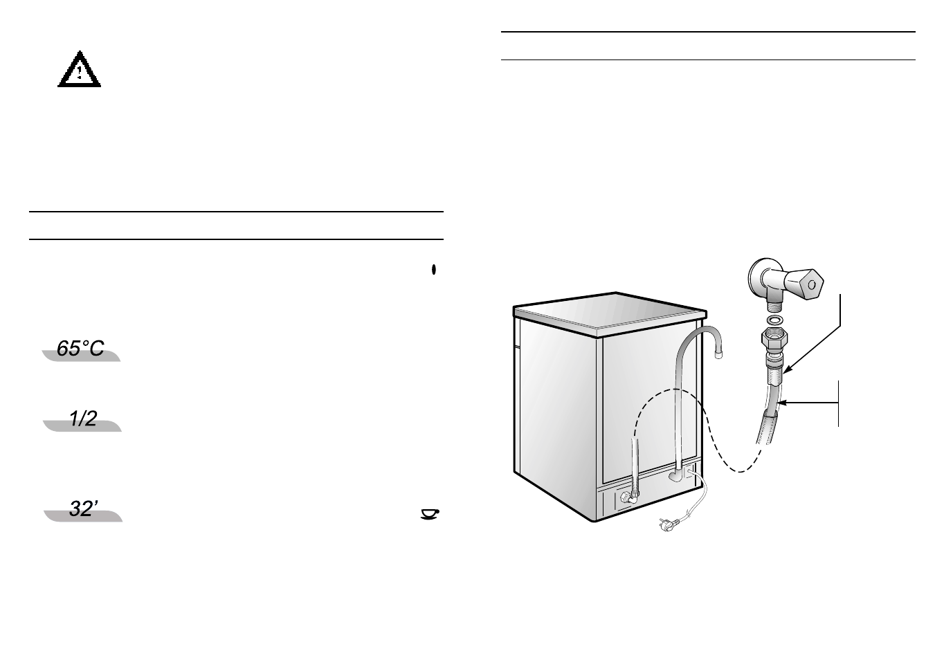 Sélection du programme et fonctions particulières | Candy CD 675 SX User Manual | Page 3 / 21