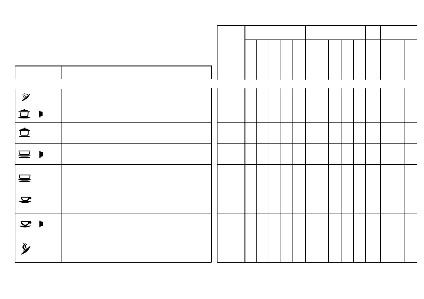 Liste des programmes | Candy CD 675 SX User Manual | Page 4 / 21