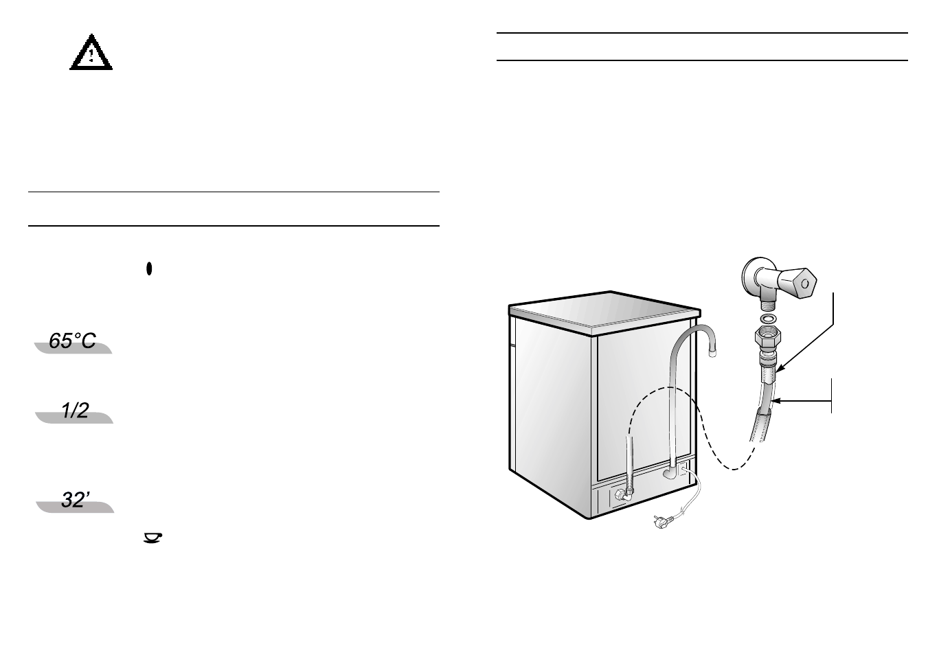 Selecting the programme and special functions | Candy CD 675 SX User Manual | Page 6 / 21