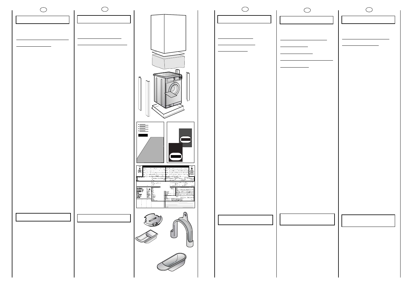 Ab c | Candy CBL 86 ES User Manual | Page 4 / 37