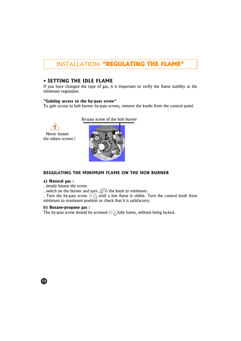 Candy PA 640__2 X UK User Manual | Page 12 / 16