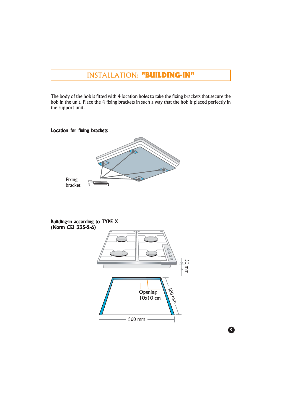 Candy PA 640__2 X UK User Manual | Page 9 / 16