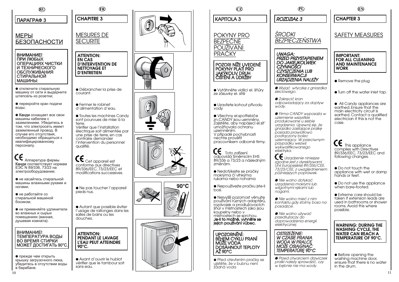 Candy LB ACS 100 P SY User Manual | Page 6 / 37