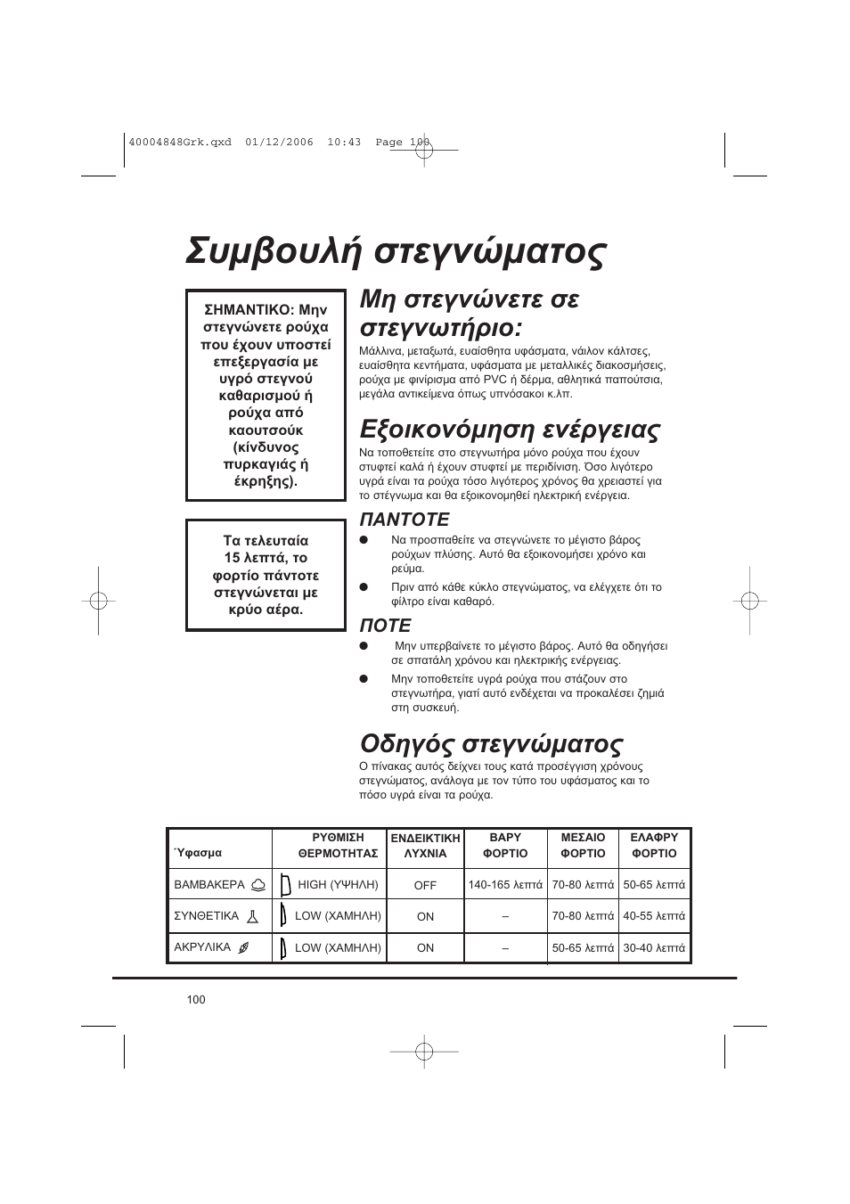 Candy GO DC 78-01S User Manual | Page 100 / 236
