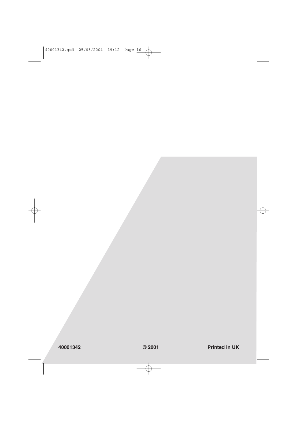 Candy AB CDE 105 -80 User Manual | Page 16 / 16