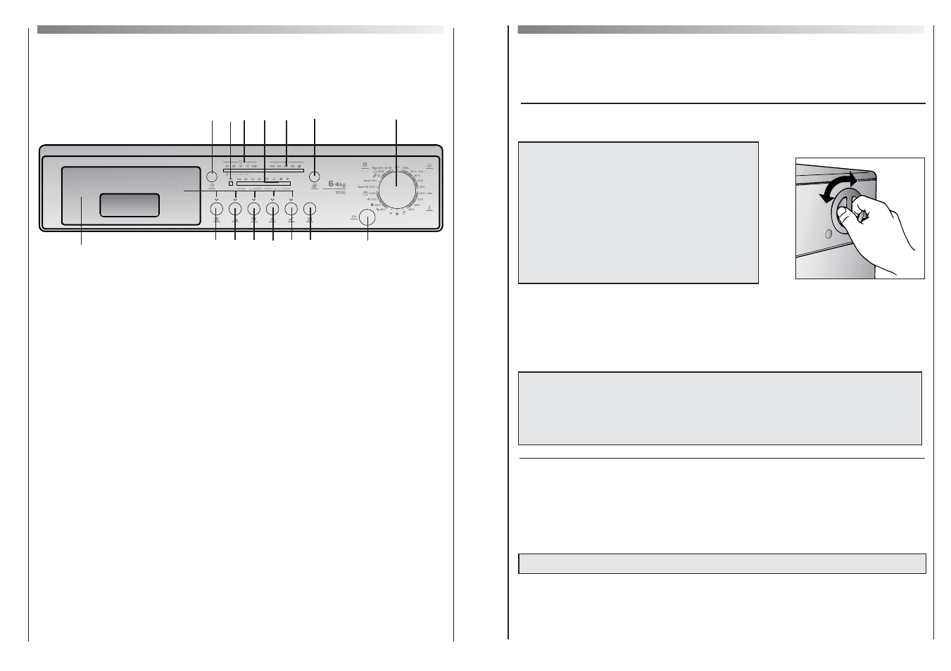 Description of controls | Candy CDB 264-80 User Manual | Page 4 / 20