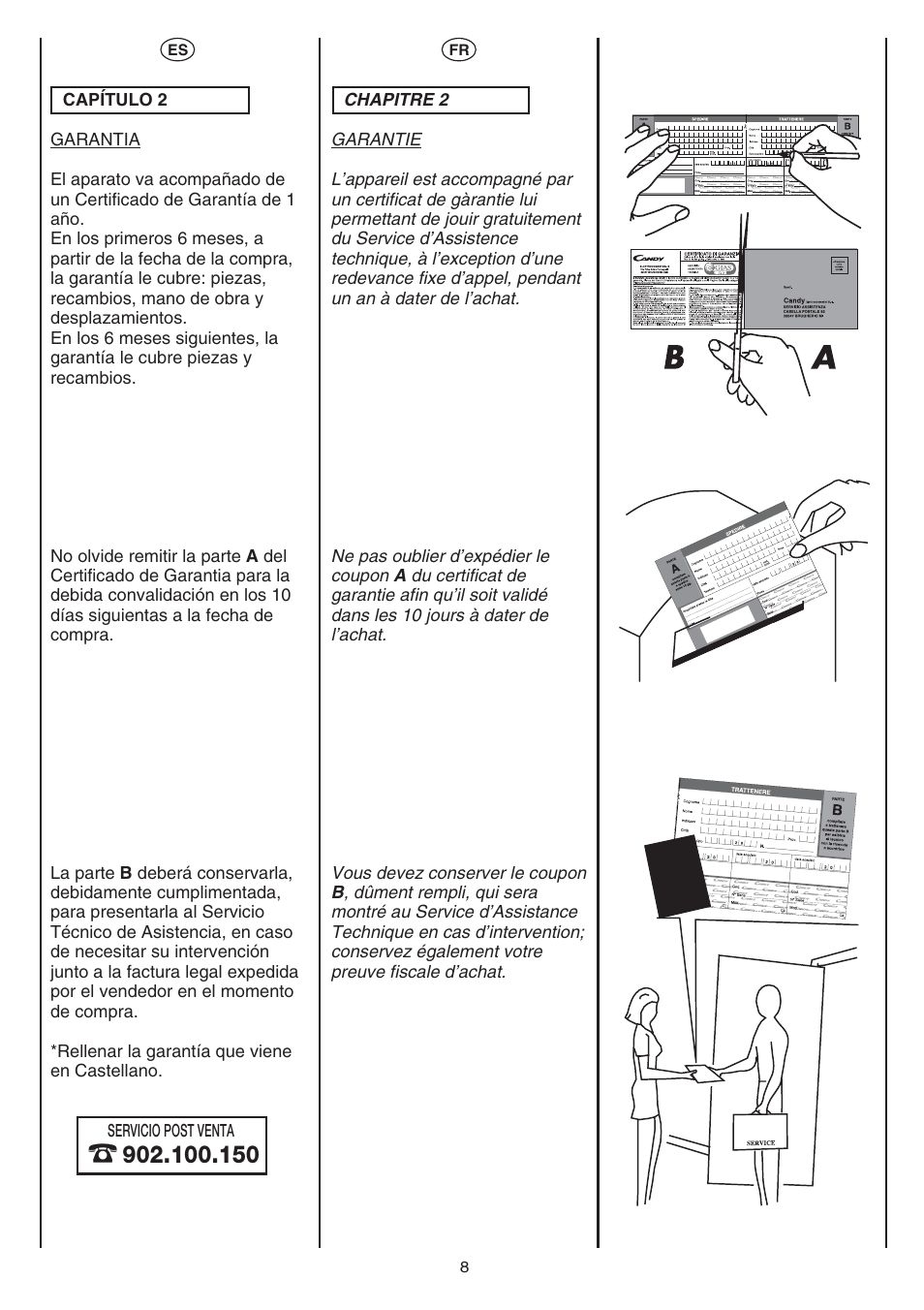 Candy AB CST 10 M User Manual | Page 7 / 44