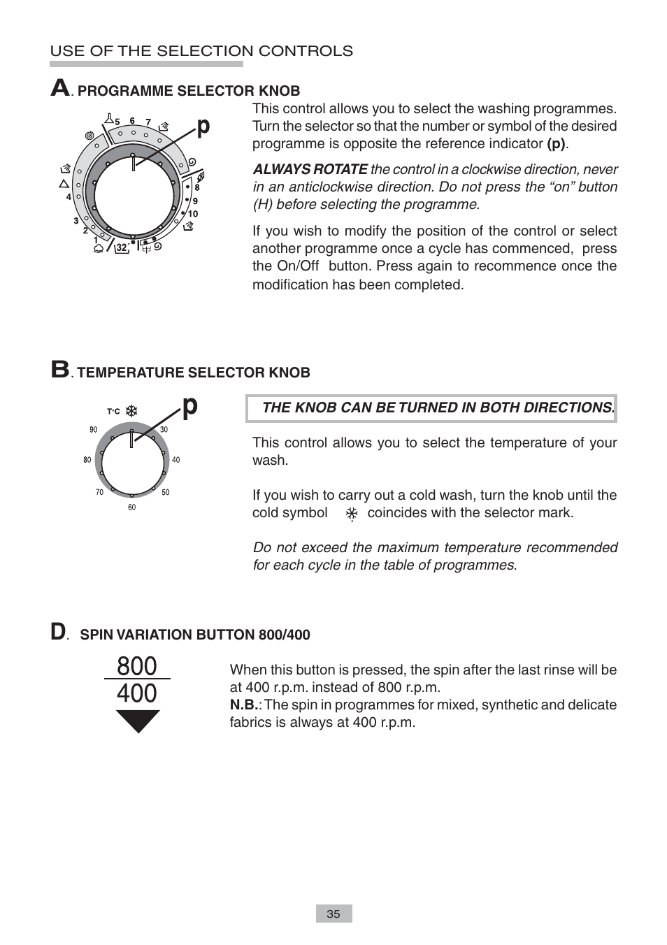 Candy LB CTS 80 SY User Manual | Page 9 / 12