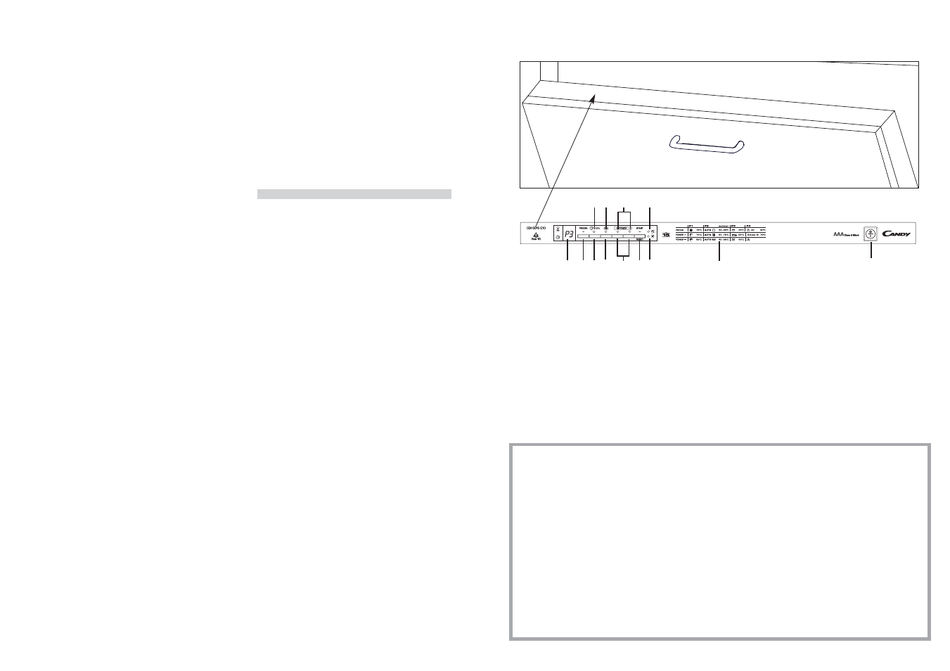 Candy CDI 5015E10-S User Manual | Page 42 / 49