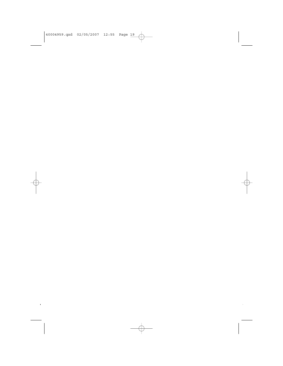 Candy GO V 117-80 User Manual | Page 19 / 20