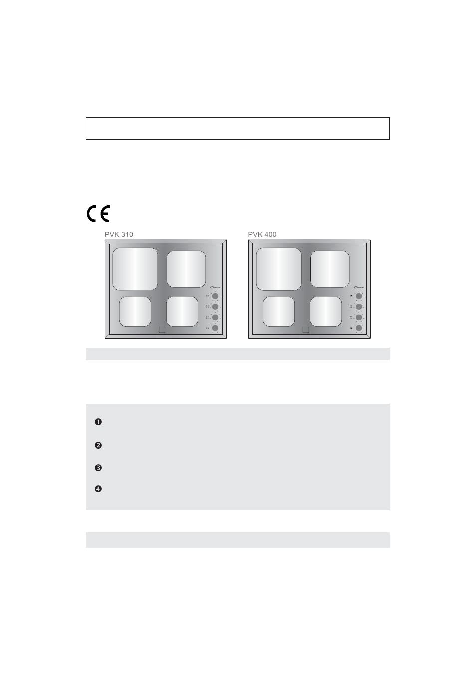 Scheda tecnica | Candy PVK 400 X User Manual | Page 44 / 52