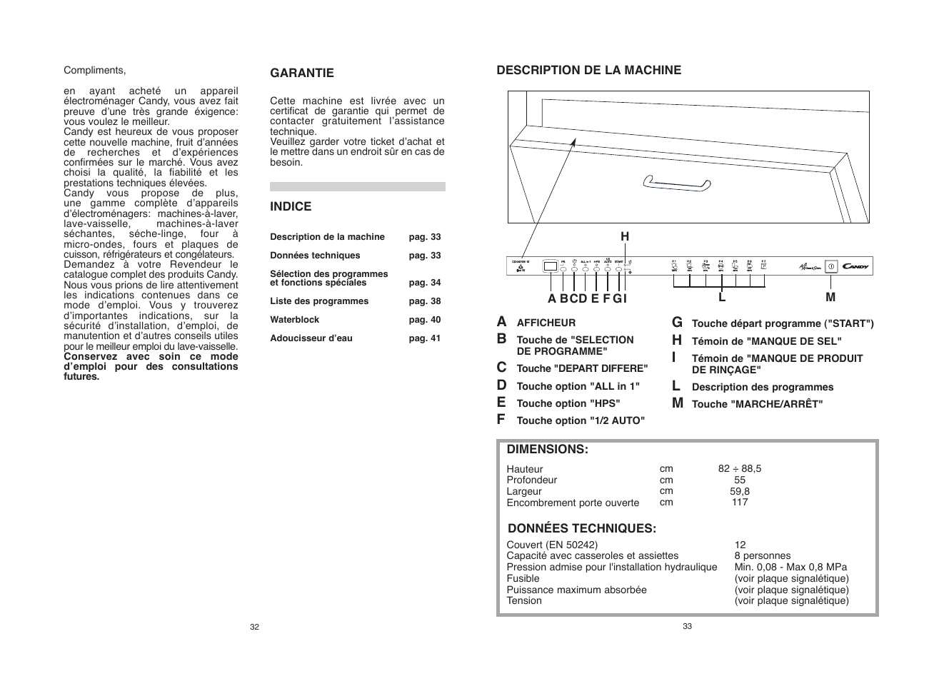 Candy CDI 5012E10 User Manual | Page 17 / 57