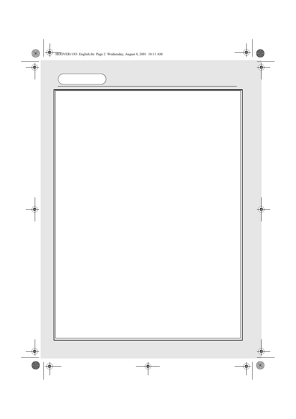 Safety reminders | Candy CIV 149 EX User Manual | Page 2 / 12