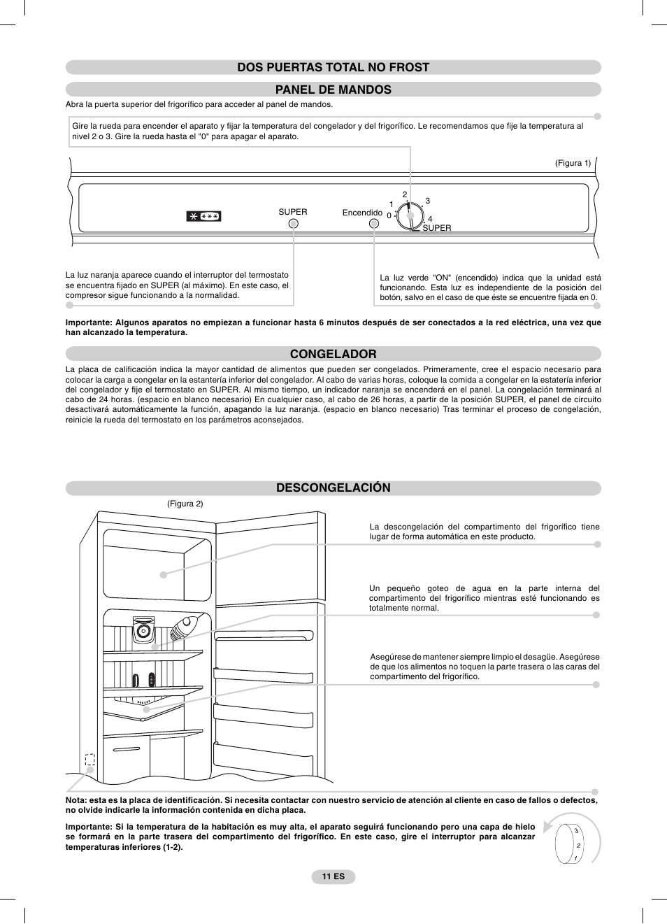 Candy CFDE 4484 User Manual | Page 11 / 32
