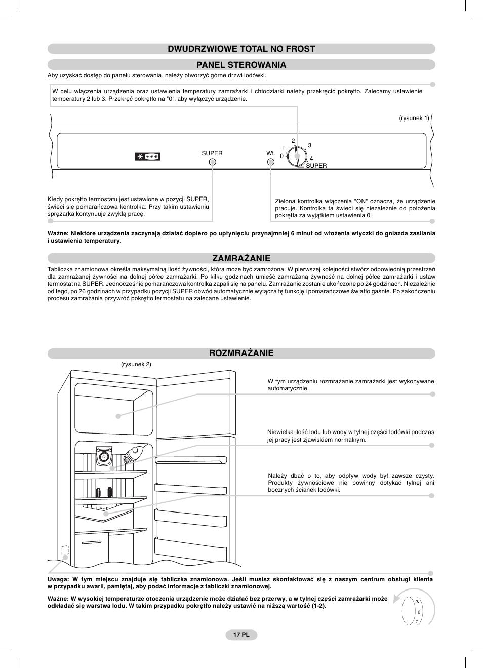 Candy CFDE 4484 User Manual | Page 17 / 32