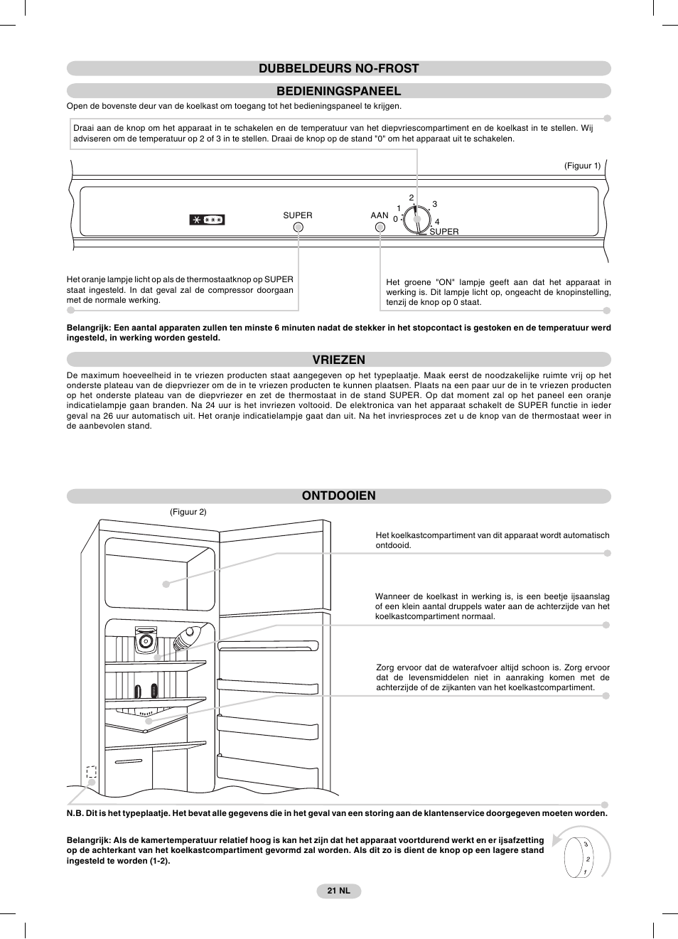 Candy CFDE 4484 User Manual | Page 21 / 32