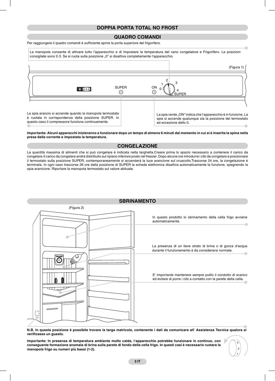Candy CFDE 4484 User Manual | Page 3 / 32