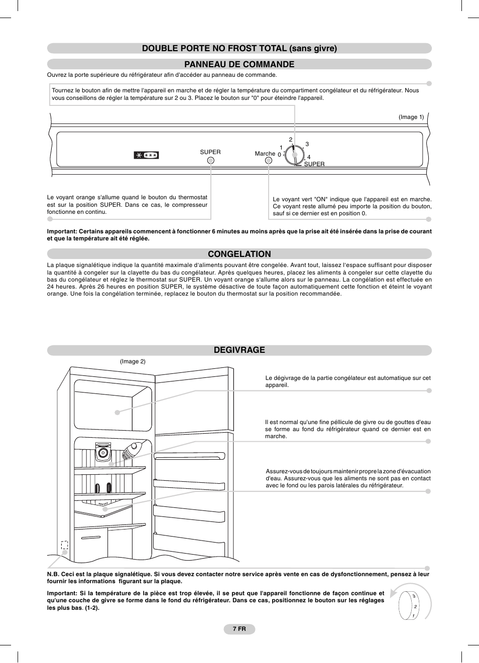 Candy CFDE 4484 User Manual | Page 7 / 32