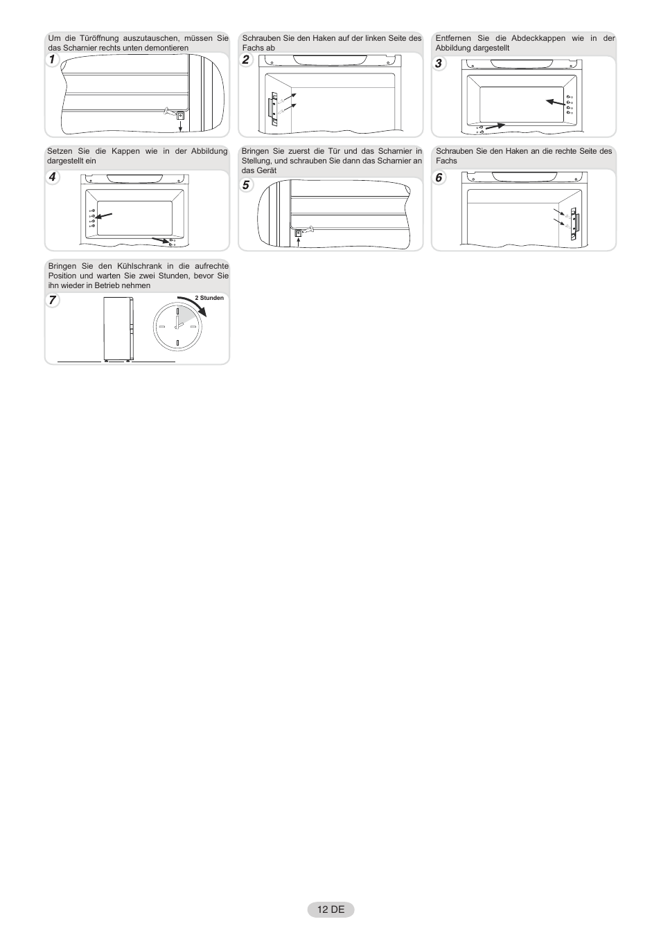 Candy FRCFO3354E User Manual | Page 13 / 44