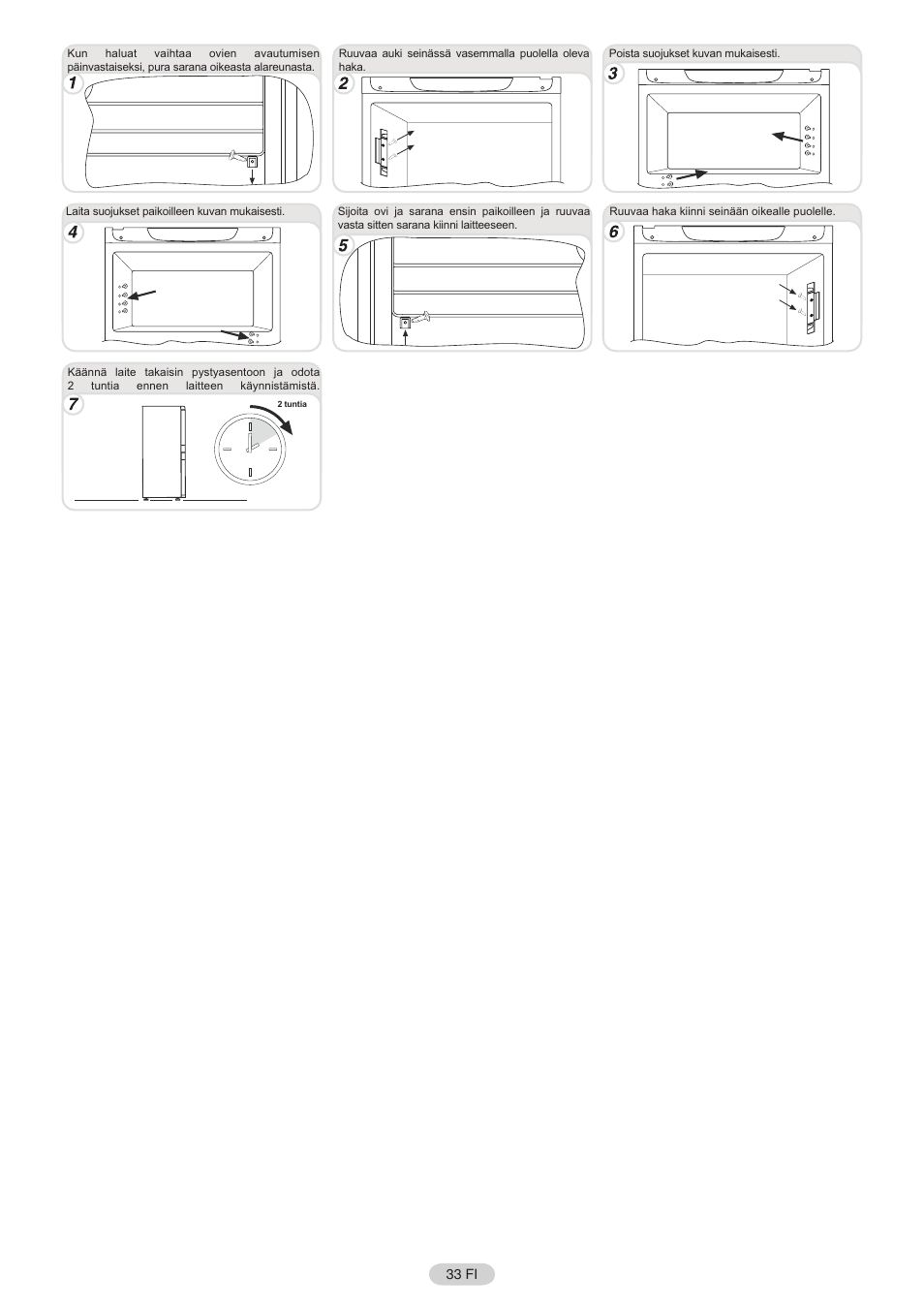 Candy FRCFO3354E User Manual | Page 34 / 44