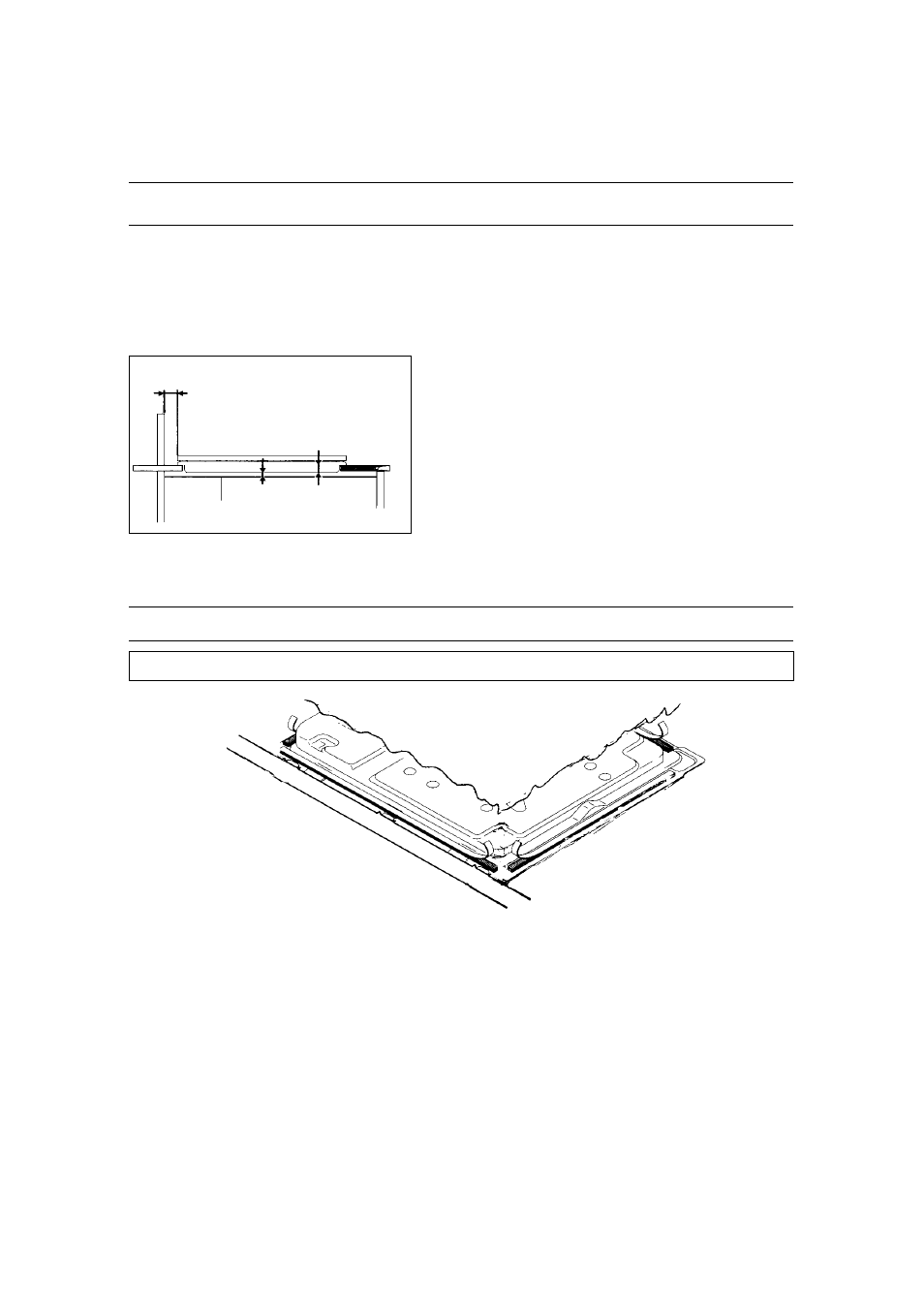 Installatie aanwijzigen voor de installateur, Bevestiging afdichtingskit | Candy PLC 2230 X User Manual | Page 3 / 46