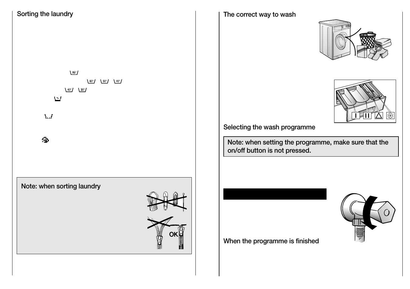 Candy LB AQUAVIVA 110 T UK User Manual | Page 7 / 17