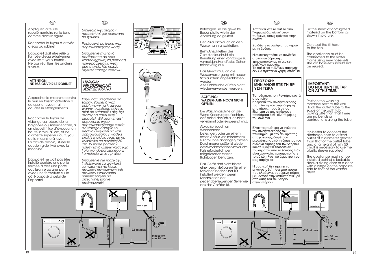 Candy CDB 485D-37S User Manual | Page 10 / 53