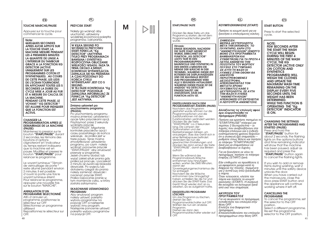 Candy CDB 485D-37S User Manual | Page 21 / 53