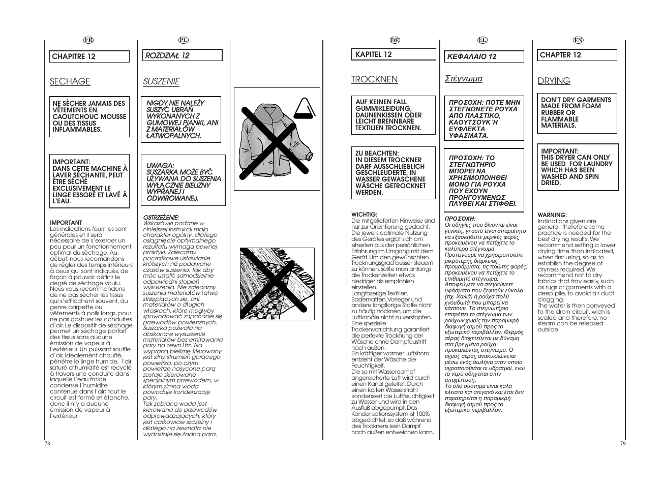 Candy CDB 485D-37S User Manual | Page 40 / 53