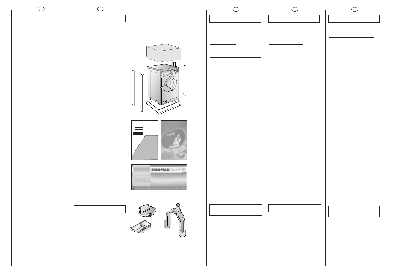 Ef d, Ab c | Candy CBD116-37SME User Manual | Page 4 / 37