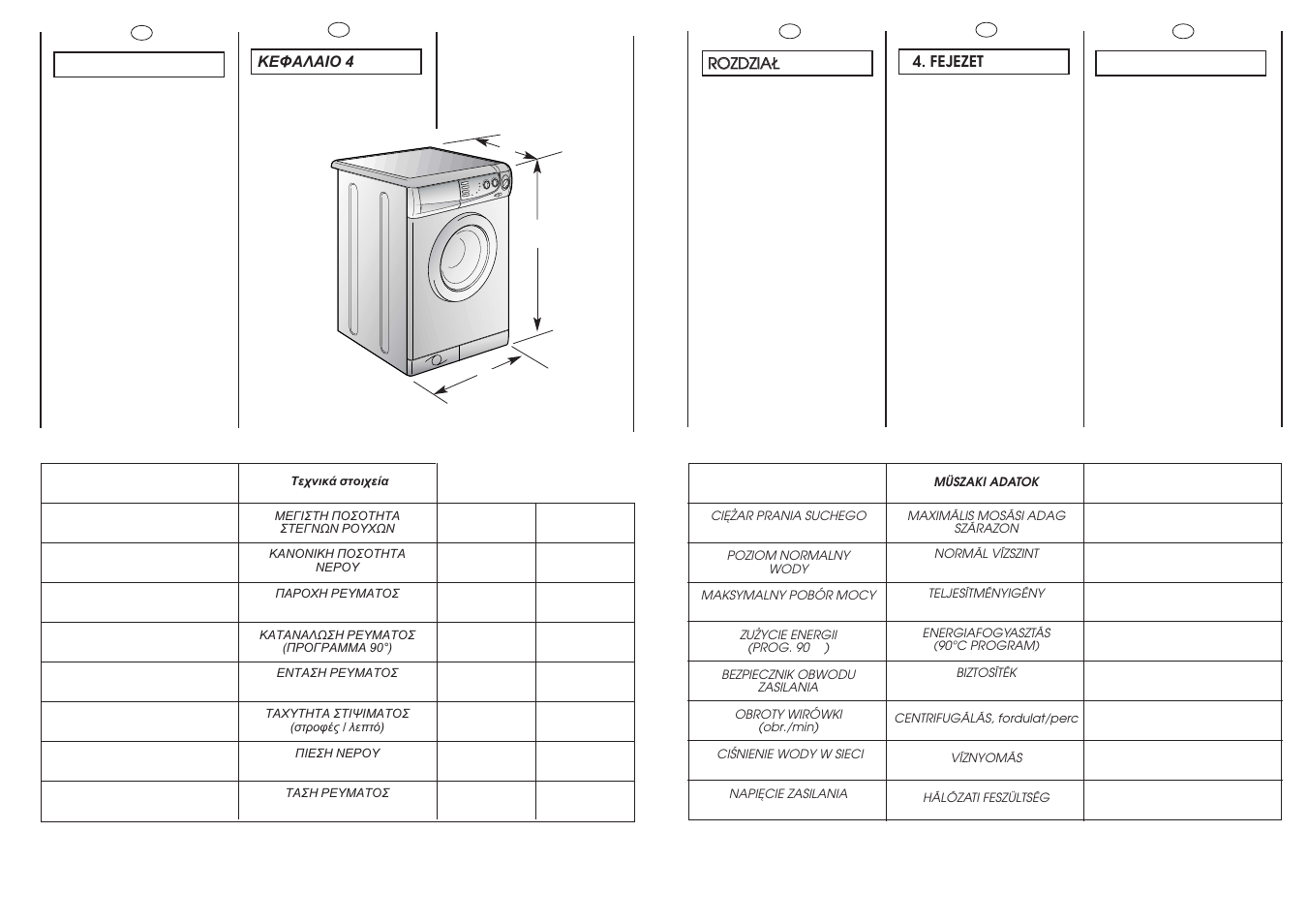 Candy CBD1163-37S User Manual | Page 8 / 37