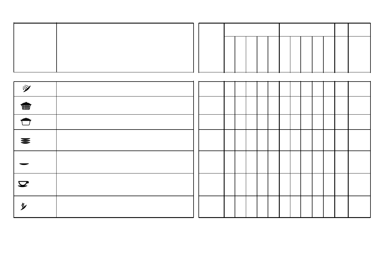 Liste des programmes | Candy CD 373 SK User Manual | Page 12 / 53