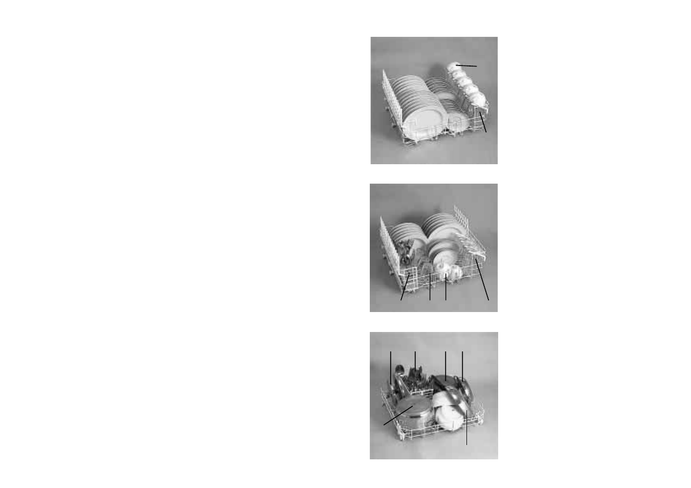 Loading dishes | Candy CD 373 SK User Manual | Page 19 / 53