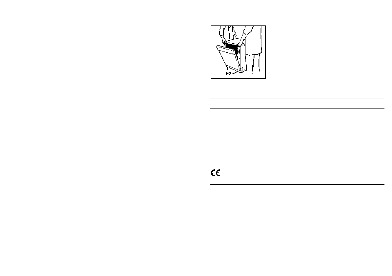 Instrucciones para un uso seguro, Instalacion (notas técnicas) | Candy CD 373 SK User Manual | Page 28 / 53