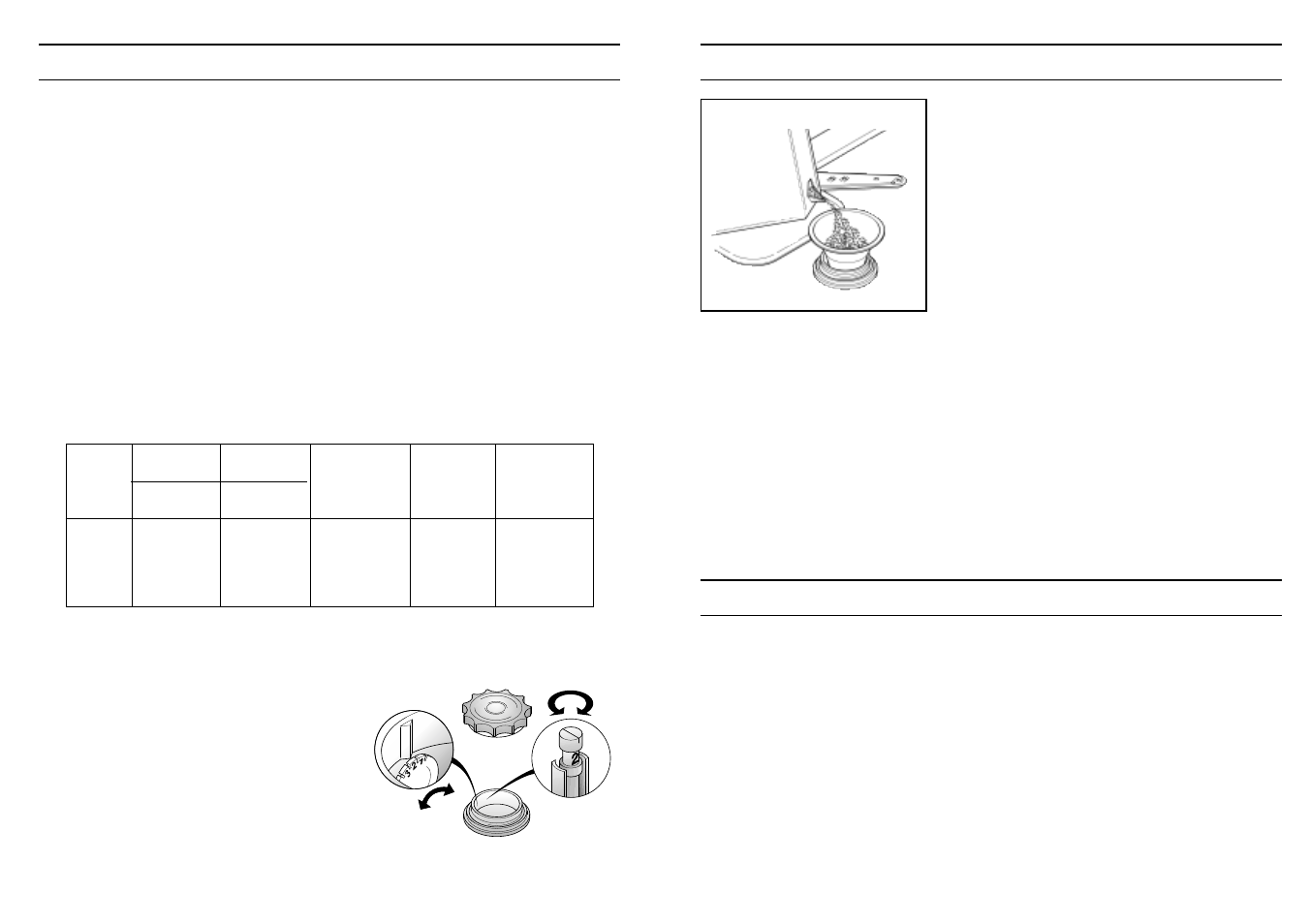 Para cerrar la puerta, Indicador del llenado de sal, Cargar la sal | Candy CD 373 SK User Manual | Page 30 / 53