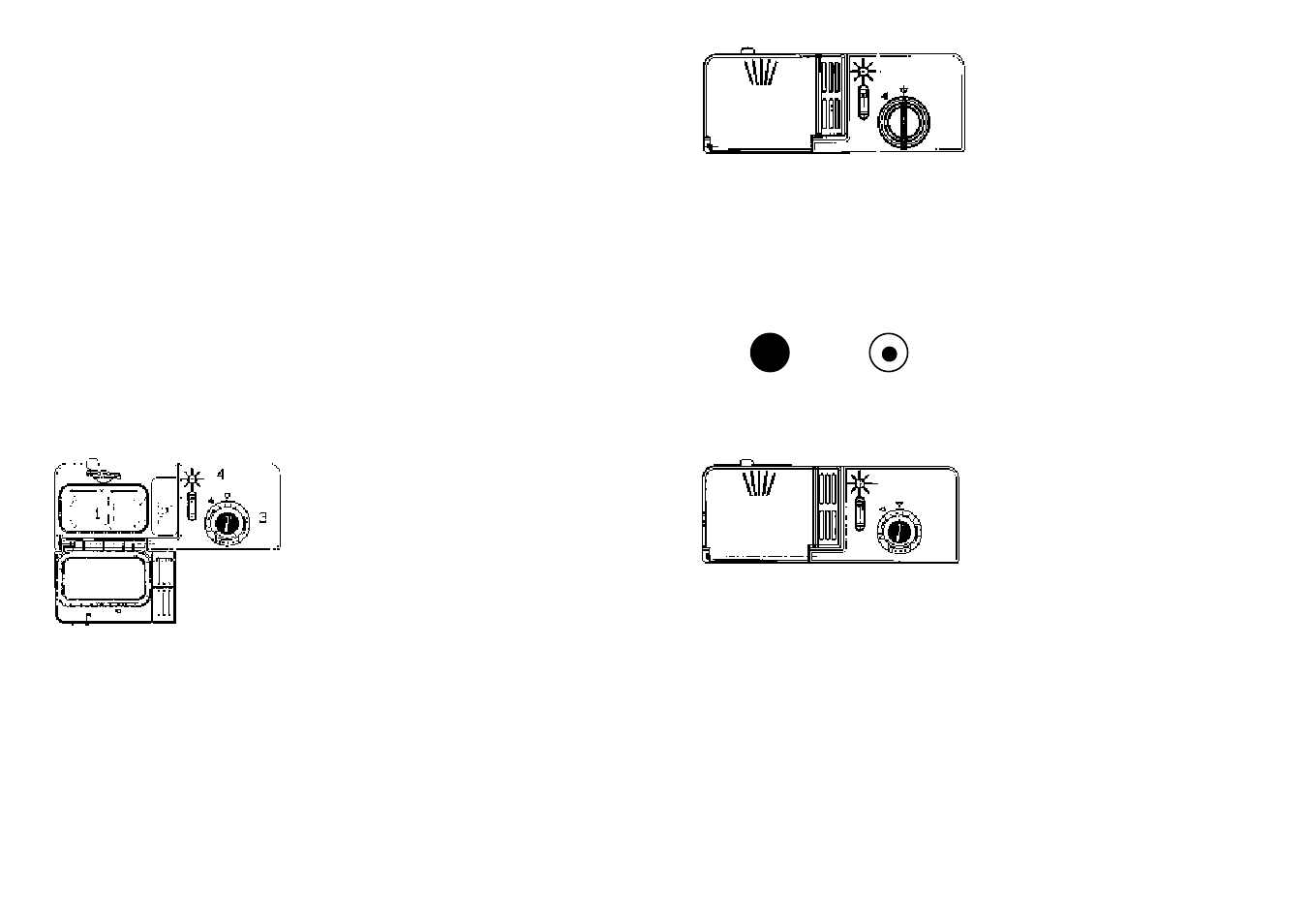 Información para laboratorios de prueba, Carga de detergente y abrillantador | Candy CD 373 SK User Manual | Page 33 / 53