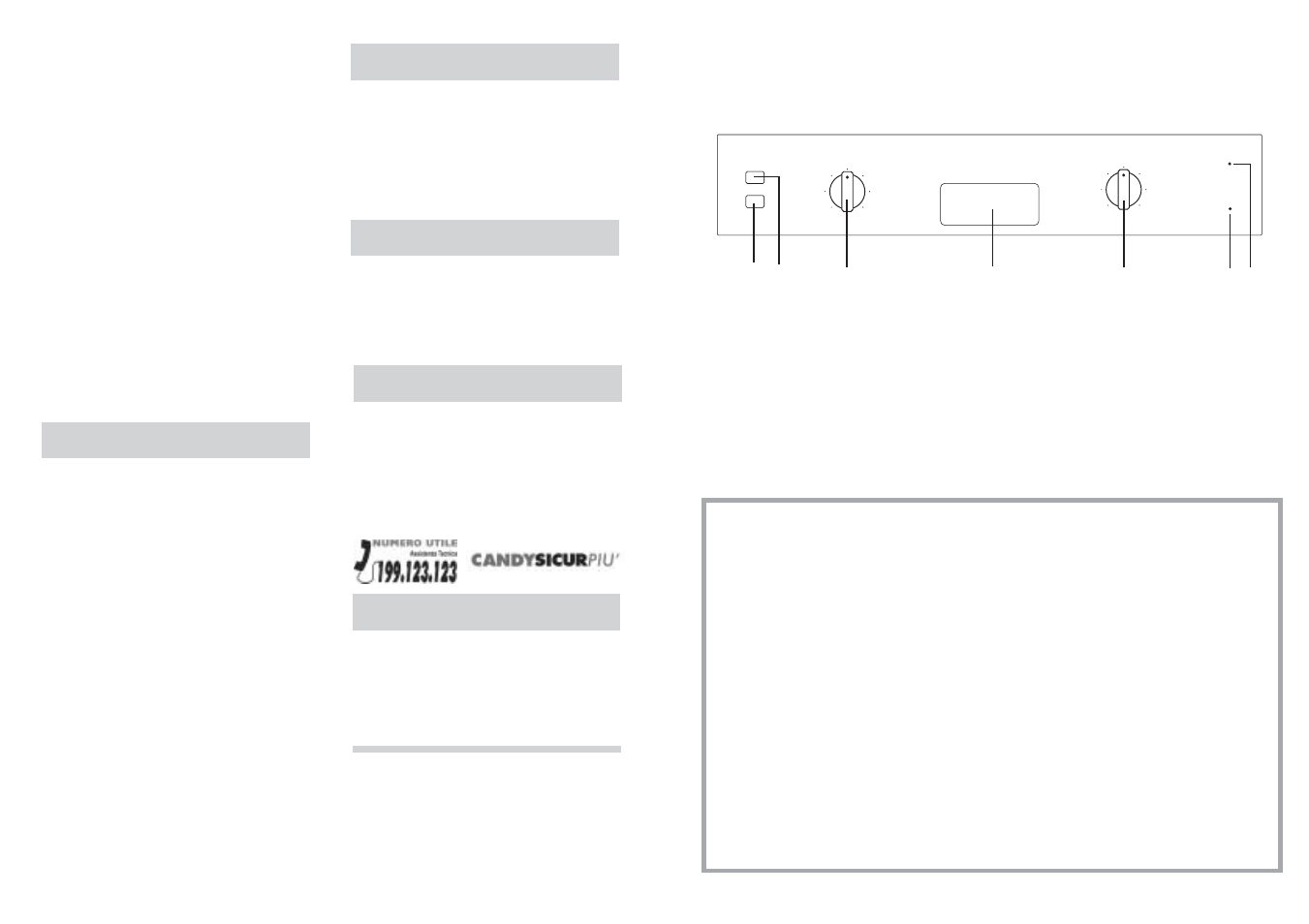 Candy CDS 155X__1-S User Manual | Page 2 / 25