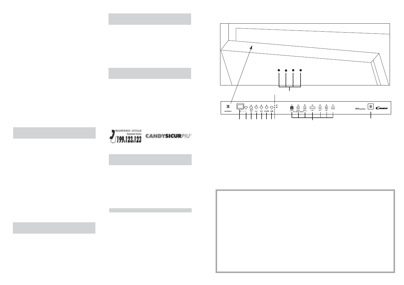 Candy LS CDI 5550 P-S User Manual | Page 2 / 33