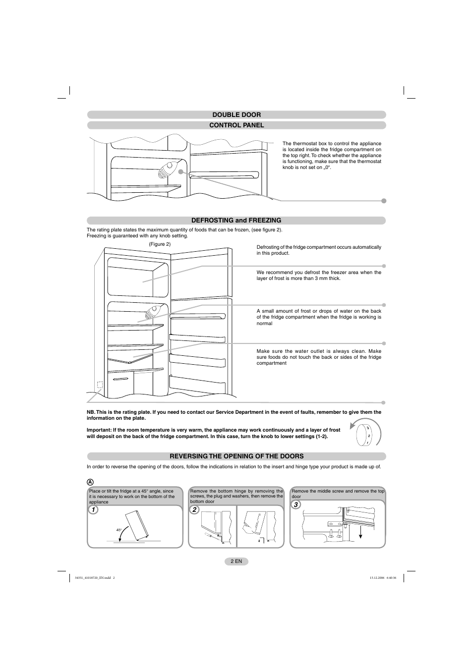 Candy CTS5142W User Manual | Page 2 / 4