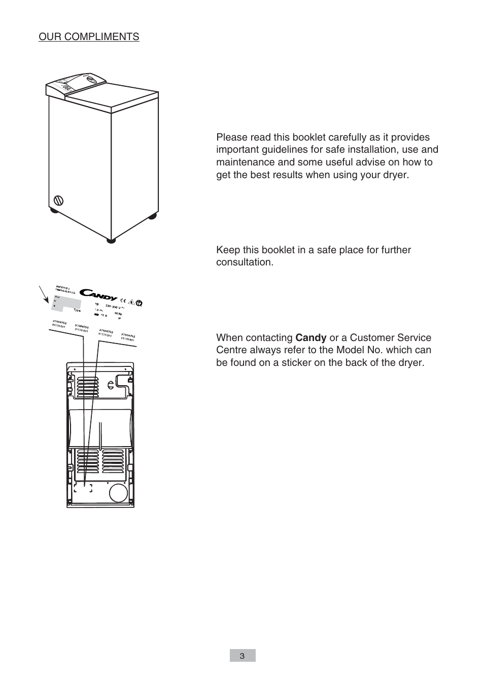 Candy AB CST 10 M User Manual | 19 pages