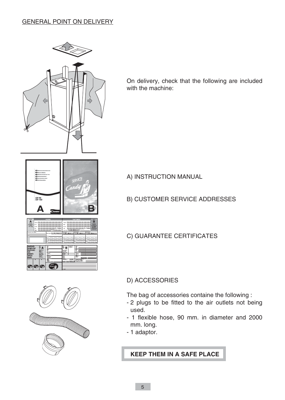 Candy AB CST 10 M User Manual | Page 3 / 19