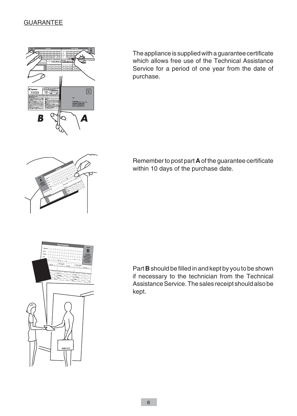 Candy AB CST 10 M User Manual | Page 4 / 19