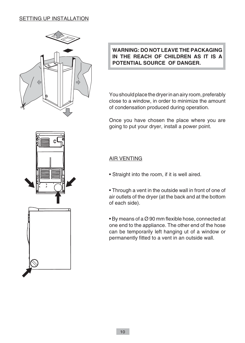 Candy AB CST 10 M User Manual | Page 8 / 19