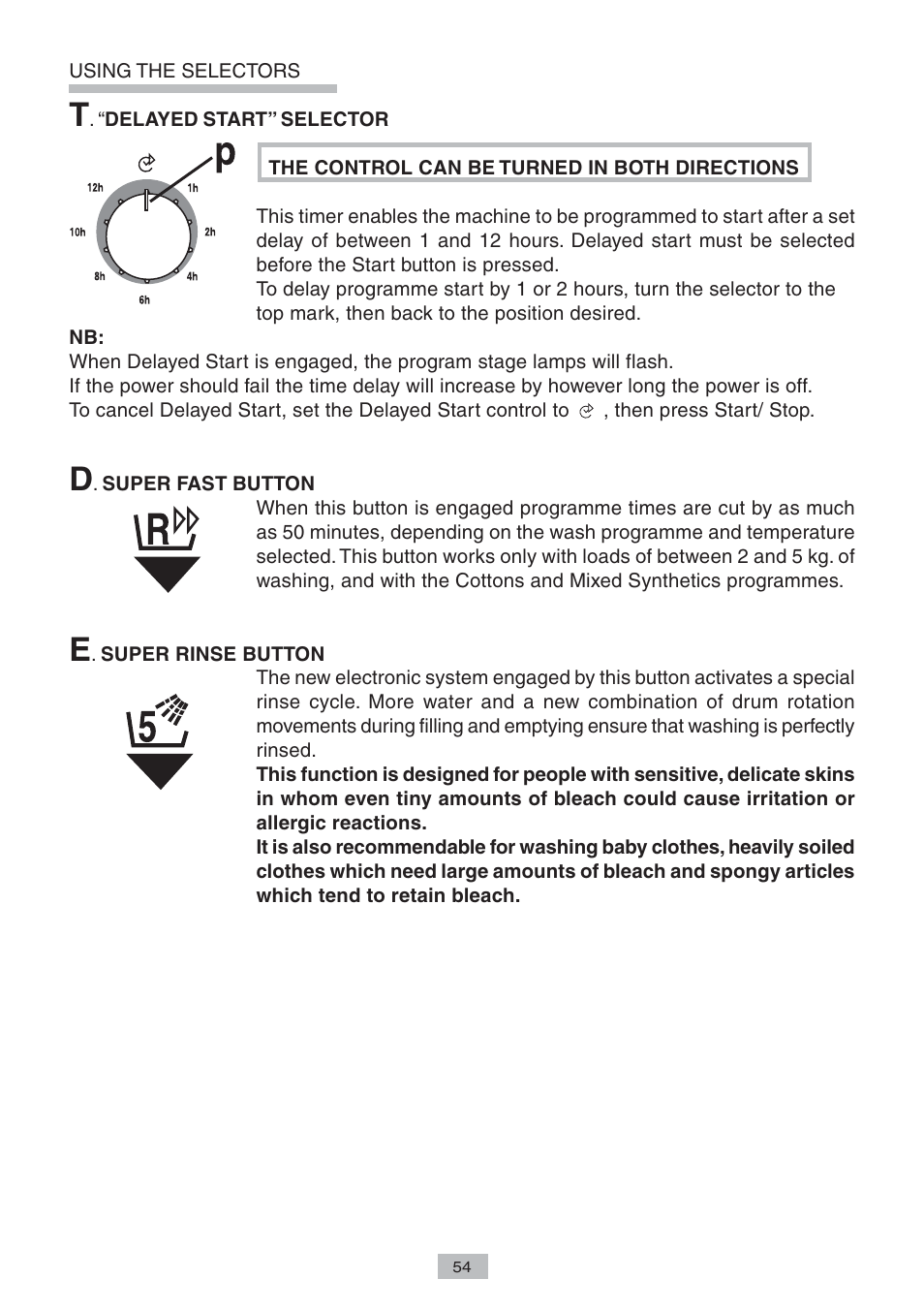Candy LB CTD 105 SY User Manual | Page 10 / 14