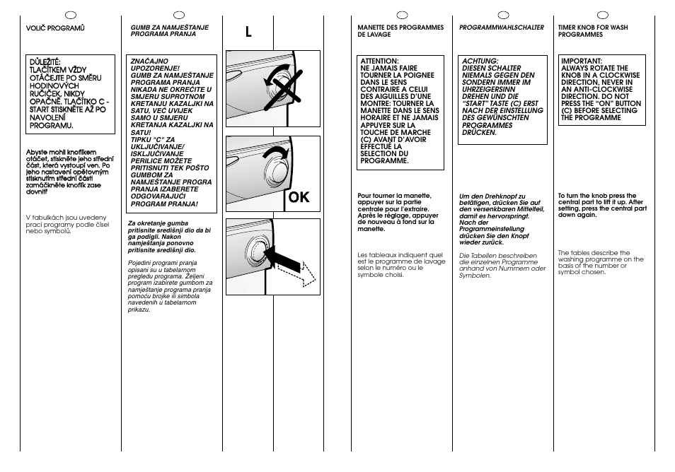 Candy CG 473 User Manual | Page 14 / 33
