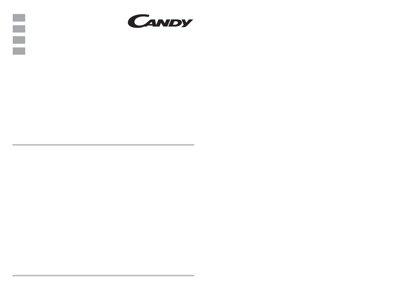 Candy CDF8 312 X - S User Manual | 61 pages