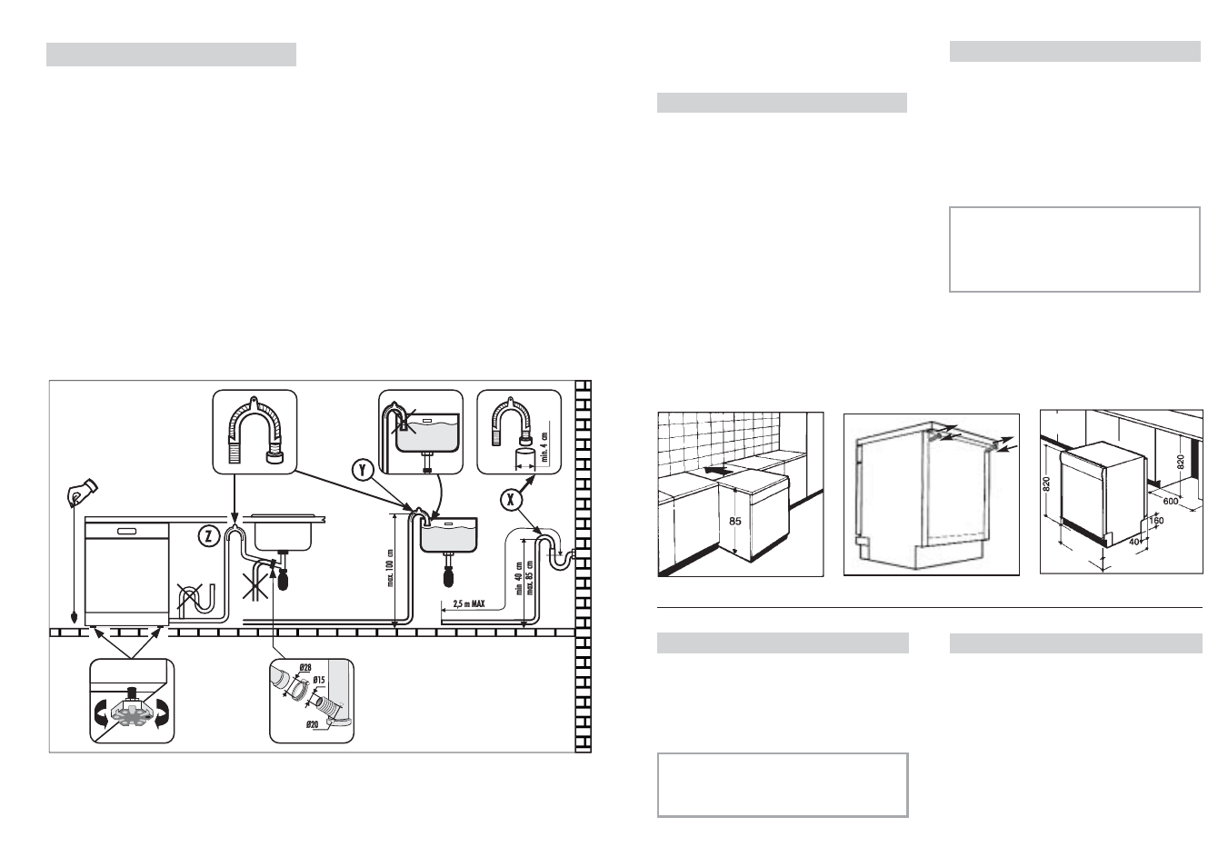 Candy CDF8 312 X - S User Manual | Page 5 / 61